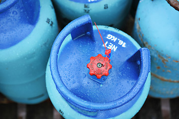 Image showing Propane tanks