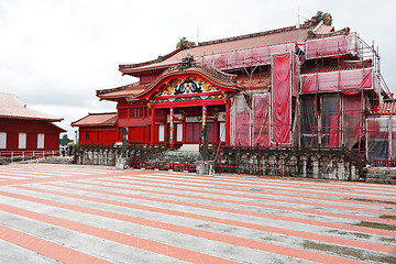 Image showing Shuri Castle in Okinawa Japan