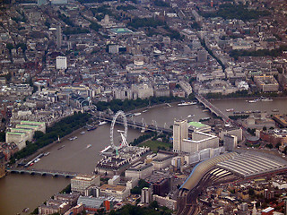 Image showing London eye