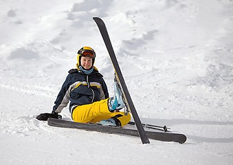 Image showing Skier