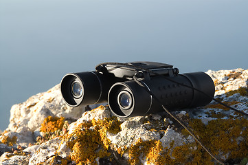 Image showing Binoculars close-up