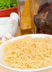 Image showing Cooking of Spaghetti