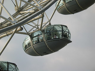 Image showing London eye