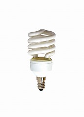 Image showing Light bulb isolated on a white background
