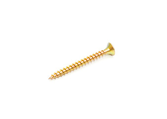 Image showing Yellow screw 