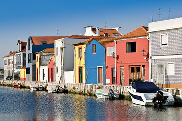 Image showing Traditional colorful houses