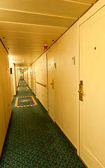 Image showing Long corridor