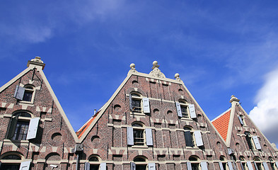 Image showing european roofs