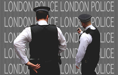 Image showing London police