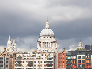 Image showing St Paul Cathedral, London