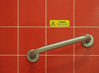 Image showing Shower sign