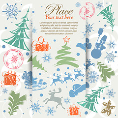 Image showing Christmas background