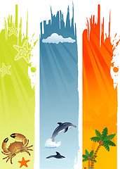 Image showing Summer banner