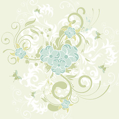 Image showing Flower background