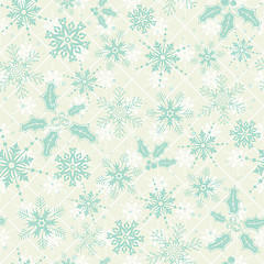 Image showing Christmas seamless background