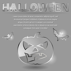 Image showing Glass theme for Halloween