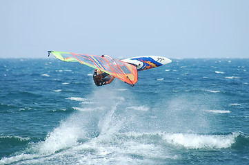 Image showing Wind surfing