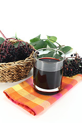 Image showing Elderberry juice
