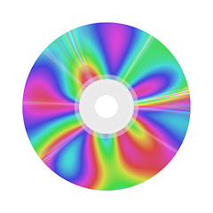 Image showing nice colors cd rom