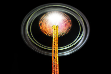 Image showing lights motion background