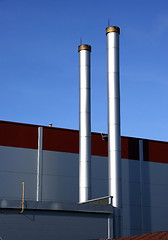 Image showing Metal  pipes