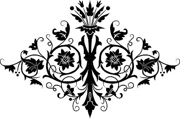 Image showing Element for design, flower