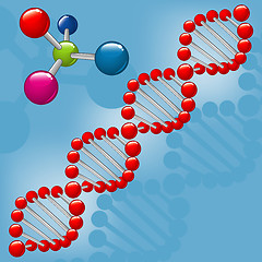 Image showing Molecule DNA