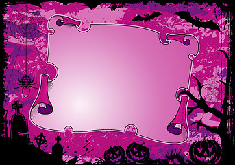 Image showing Halloween frame