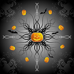 Image showing Abstract halloween background