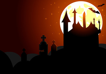 Image showing Halloween background