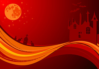 Image showing Halloween background