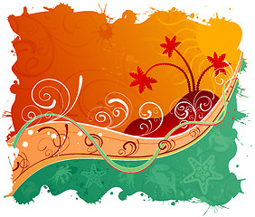 Image showing Abstract summer background