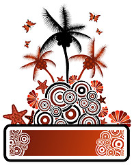 Image showing Abstract summer background