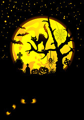 Image showing Halloween background