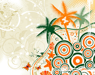 Image showing Abstract summer background