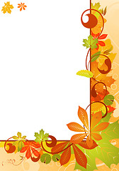 Image showing Autumn Frame