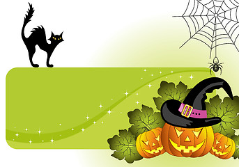 Image showing Halloween frame