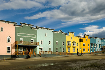 Image showing Colorful hotel