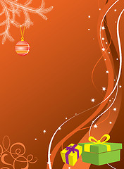 Image showing Christmas background, vector