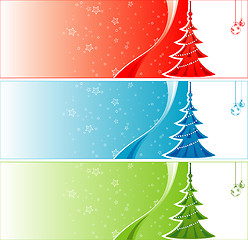 Image showing Abstract christmas background