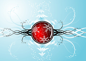 Image showing Abstract christmas background , vector