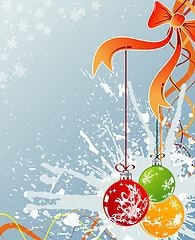 Image showing Abstract christmas background