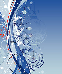 Image showing Abstract christmas background