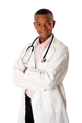 Image showing Happy smiling doctor physician