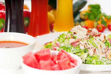 Image showing fresh caesar salad