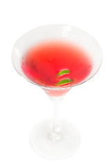 Image showing cosmopolitan drink cocktail