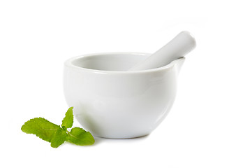 Image showing white pestle