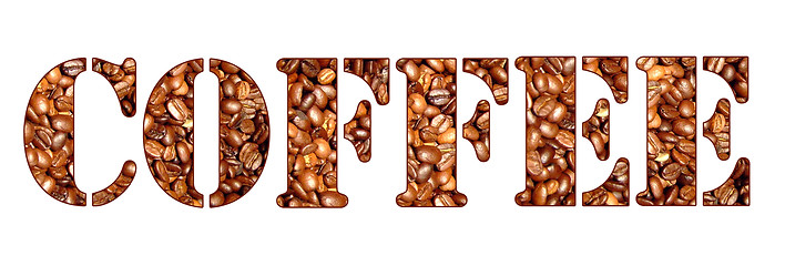 Image showing Coffee outline