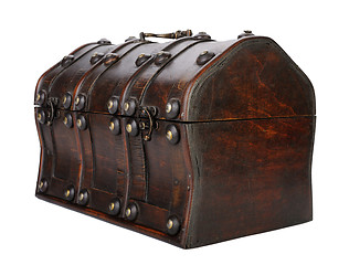 Image showing Wooden chest.
