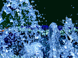 Image showing Water splash